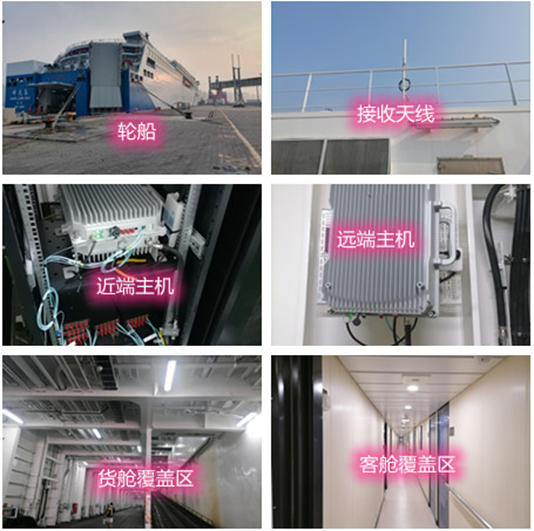 泰山海上游轮轮船渔船覆盖案例